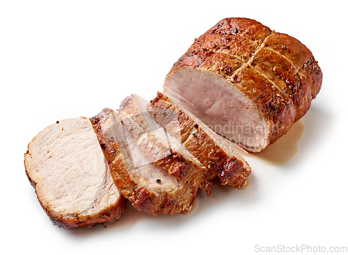 Image of sliced roast pork