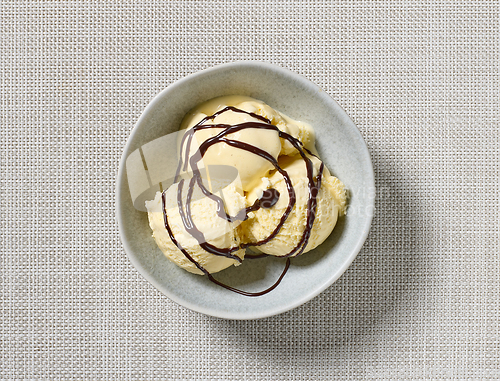 Image of vanilla ice cream