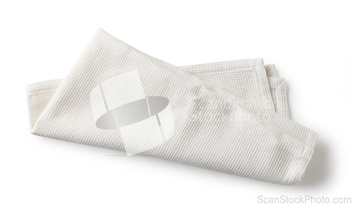 Image of folded cotton napkin