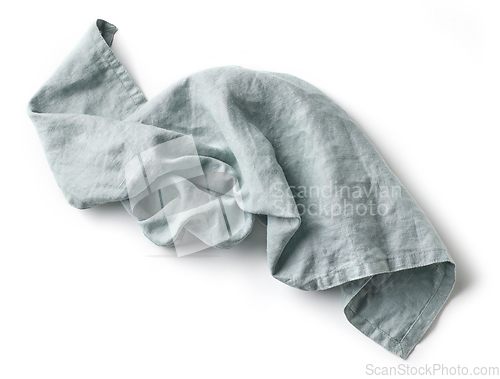 Image of crumpled linen napkin