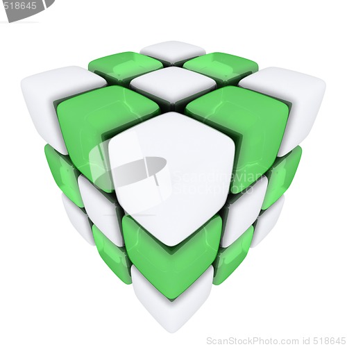 Image of 3d Cubes