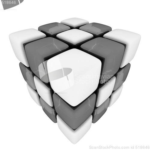 Image of 3d Cubes