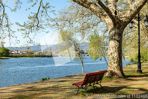 Image of River side view in Ponte de Lima