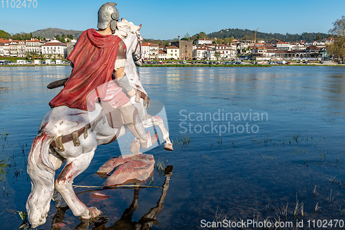 Image of Statue of Roman soldier