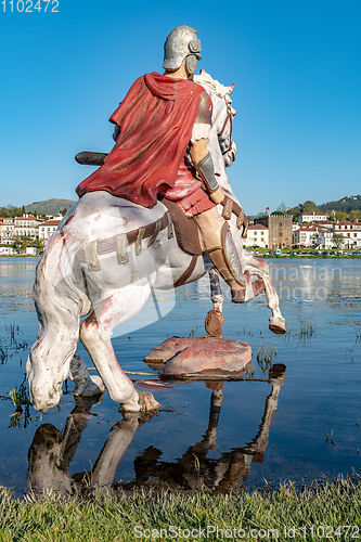 Image of Statue of Roman soldier