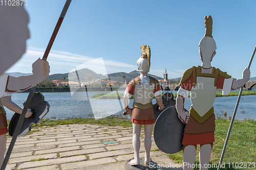 Image of Statues of roman soldiers