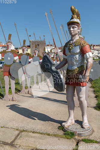 Image of Statues of roman soldiers