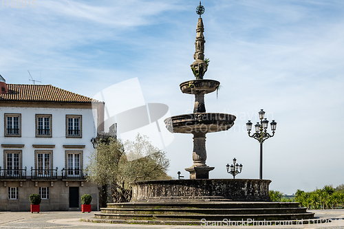 Image of 18th Century fountain in Ponte de Lima