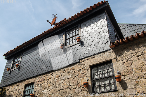 Image of Typical facade an old house