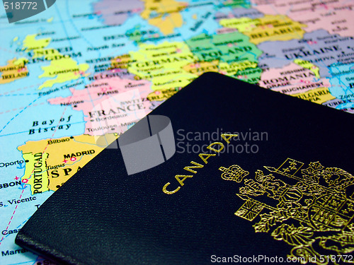Image of Canadian passport