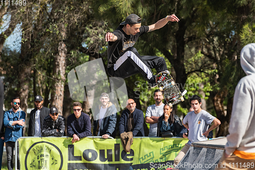 Image of Guilherme Lima during the 1st Stage DC Skate Challenge