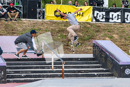 Image of Diogo Carmona during the 1st Stage DC Skate Challenge