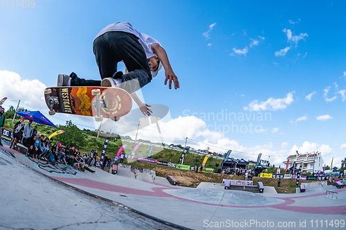 Image of Bruno Senra during the 1st Stage DC Skate Challenge