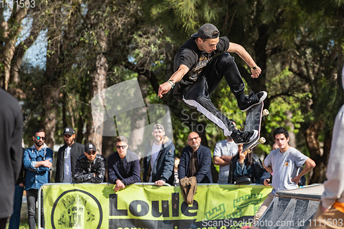 Image of Guilherme Lima during the 1st Stage DC Skate Challenge