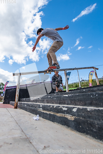 Image of Diogo Carmona during the 1st Stage DC Skate Challenge