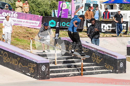 Image of Anibal Martins during the 1st Stage DC Skate Challenge