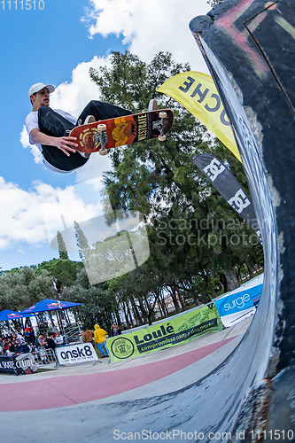 Image of Bruno Senra during the 1st Stage DC Skate Challenge