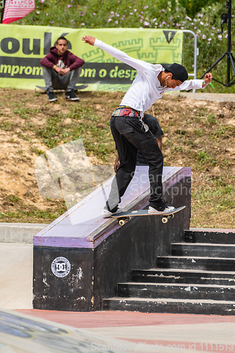 Image of Guilherme Durand during the 1st Stage DC Skate Challenge