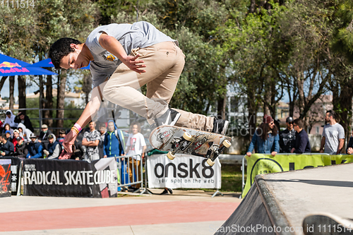 Image of Diogo Carmona during the 1st Stage DC Skate Challenge