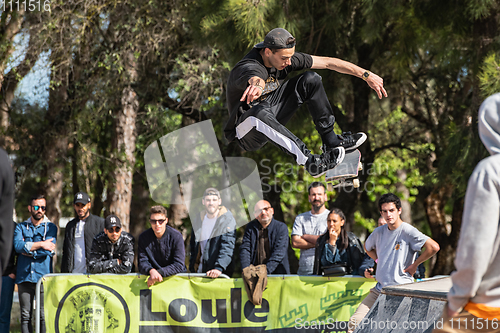 Image of Guilherme Lima during the 1st Stage DC Skate Challenge