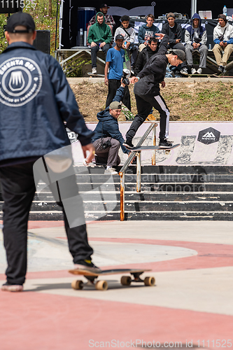 Image of Guilherme Lima during the 1st Stage DC Skate Challenge