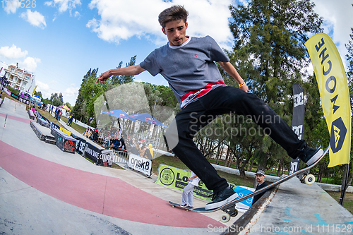 Image of Tiago Pinto during the 1st Stage DC Skate Challenge