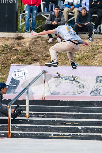 Image of Diogo Carmona during the 1st Stage DC Skate Challenge