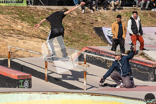 Image of Guilherme Lima during the 1st Stage DC Skate Challenge