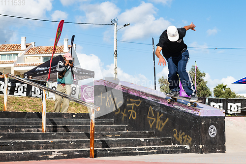 Image of Duarte Pires during the 1st Stage DC Skate Challenge