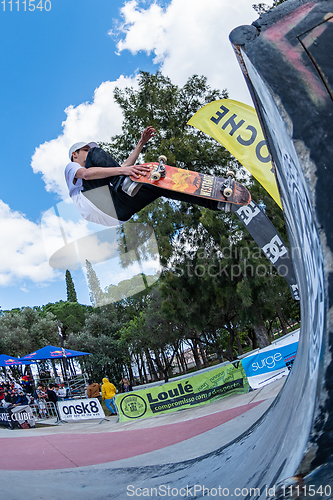 Image of Bruno Senra during the 1st Stage DC Skate Challenge