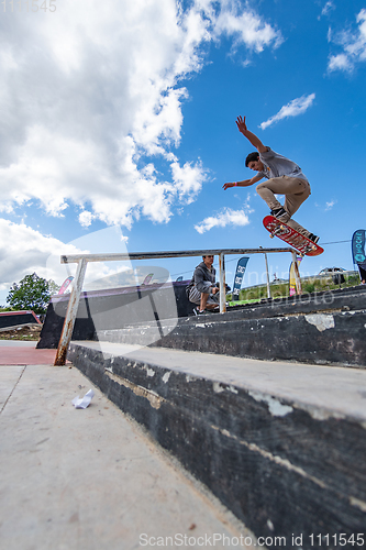 Image of Diogo Carmona during the 1st Stage DC Skate Challenge