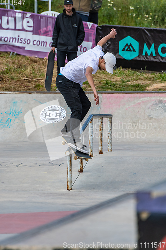 Image of Bruno Senra during the 1st Stage DC Skate Challenge