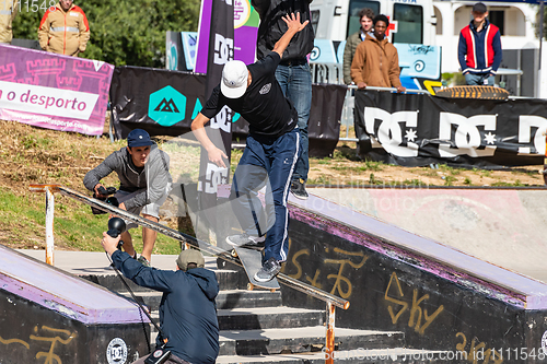 Image of Duarte Pires during the 1st Stage DC Skate Challenge