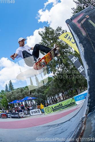 Image of Bruno Senra during the 1st Stage DC Skate Challenge