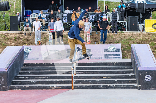 Image of Cesar Afonso during the 1st Stage DC Skate Challenge