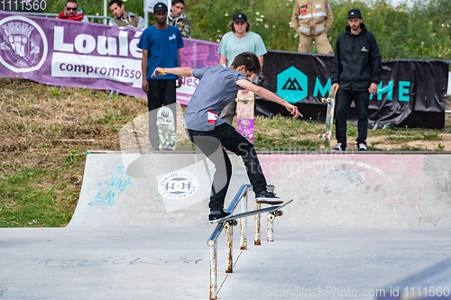 Image of Tiago Pinto during the 1st Stage DC Skate Challenge