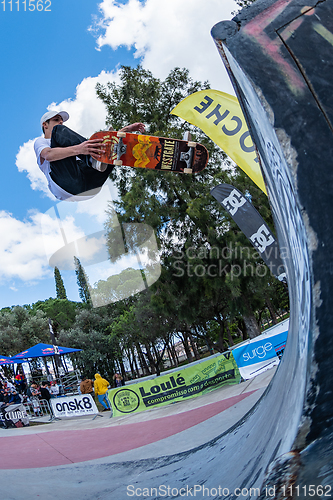 Image of Bruno Senra during the 1st Stage DC Skate Challenge