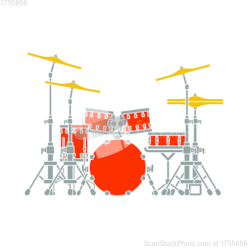 Image of Drum Set Icon