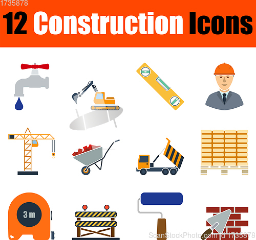 Image of Construction Icon Set