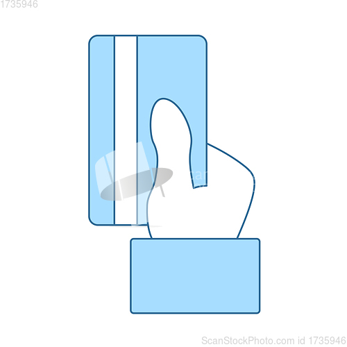 Image of Hand Hold Crdit Card Icon