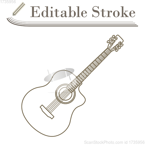 Image of Acoustic Guitar Icon