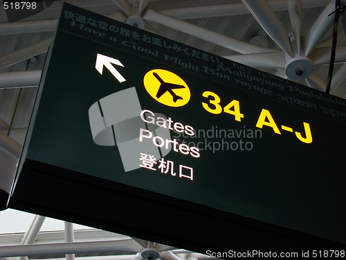 Image of Airport sign