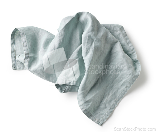 Image of crumpled cotton napkin