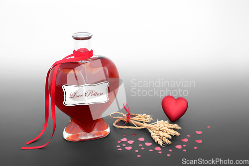 Image of Love Potion and Corn Husk Doll Fertility Symbol