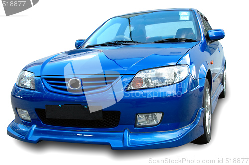 Image of A modern sportive car