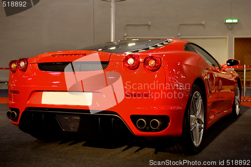 Image of Red supercar