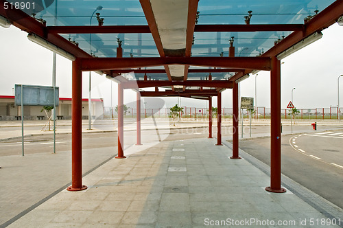 Image of Bus stop terminal