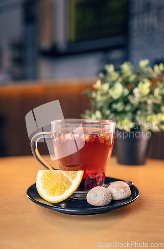 Image of Hot fruit infusion tea