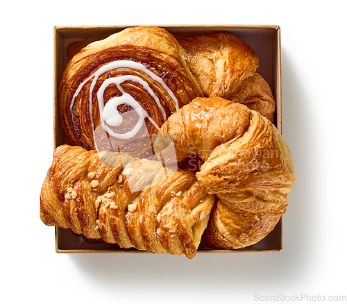 Image of box of assorted pastries