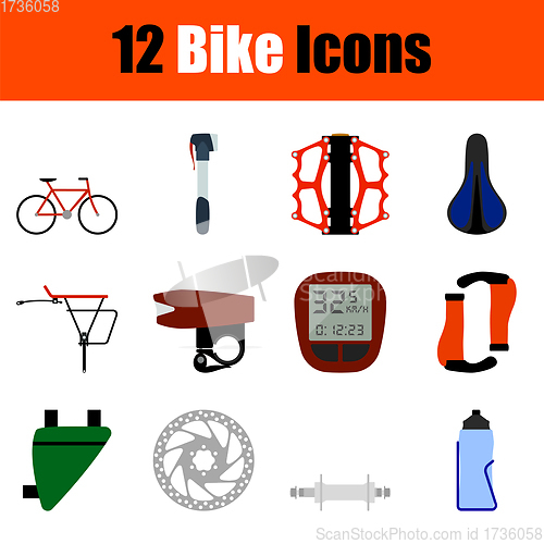 Image of Bike Icon Set